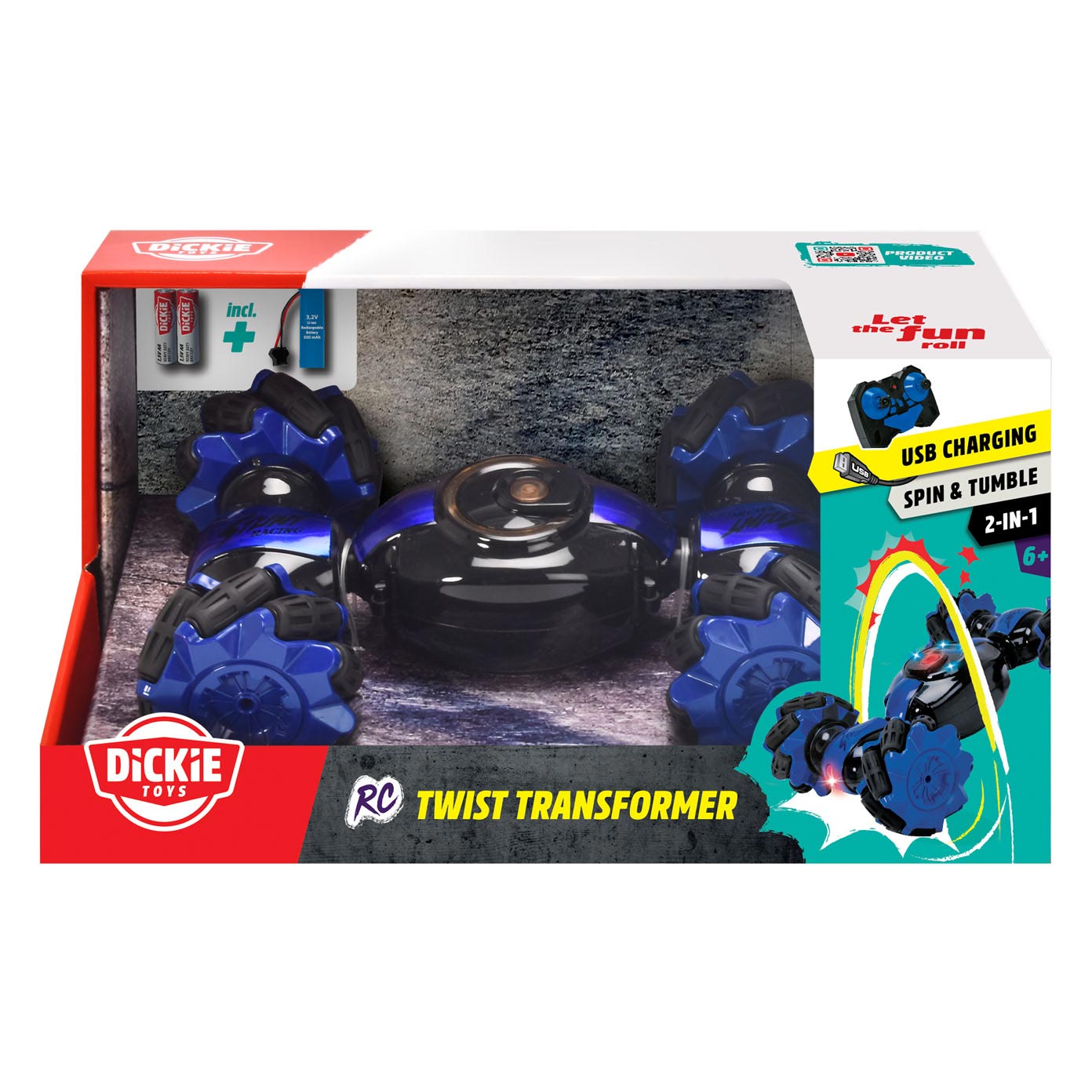 RC Twist Transformator Lenkbares Auto