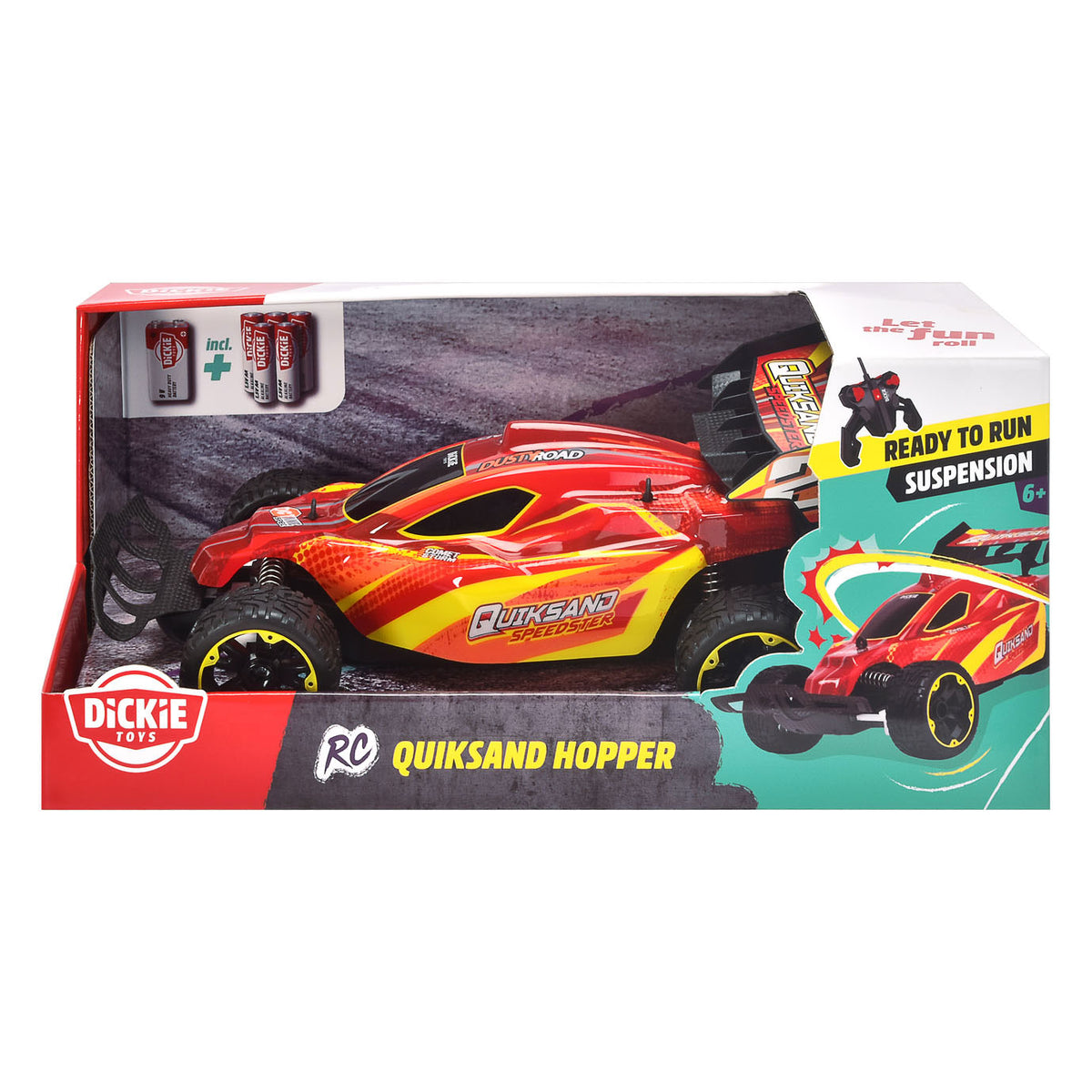 Dickie RC Quiksand Hopper DT, RTR -RTR -Auto