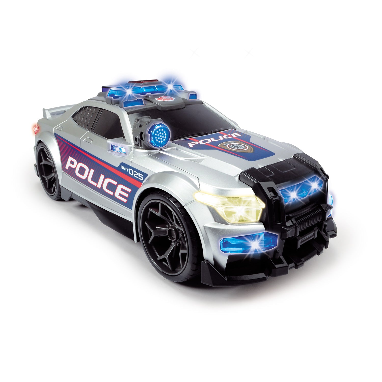 Dickie Police Car Street Force mit Licht und Klang