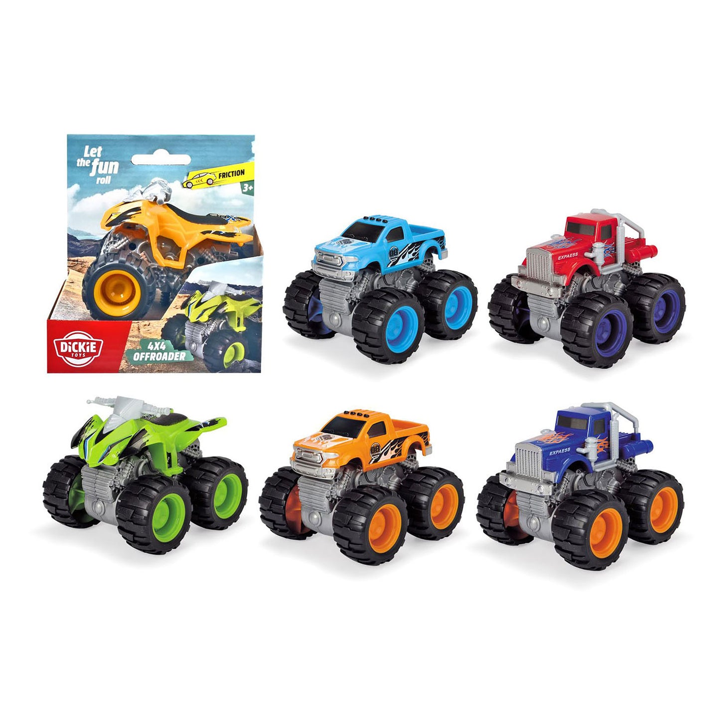 Dickie 4x4 Offroader -Monster -LKW