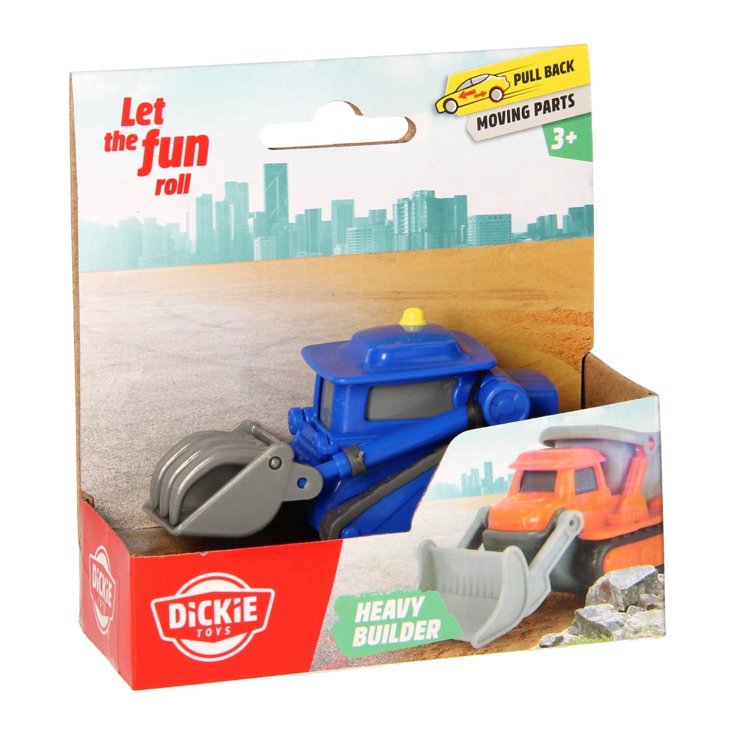 Dickie Heavy Pouch Work Vehicle blau