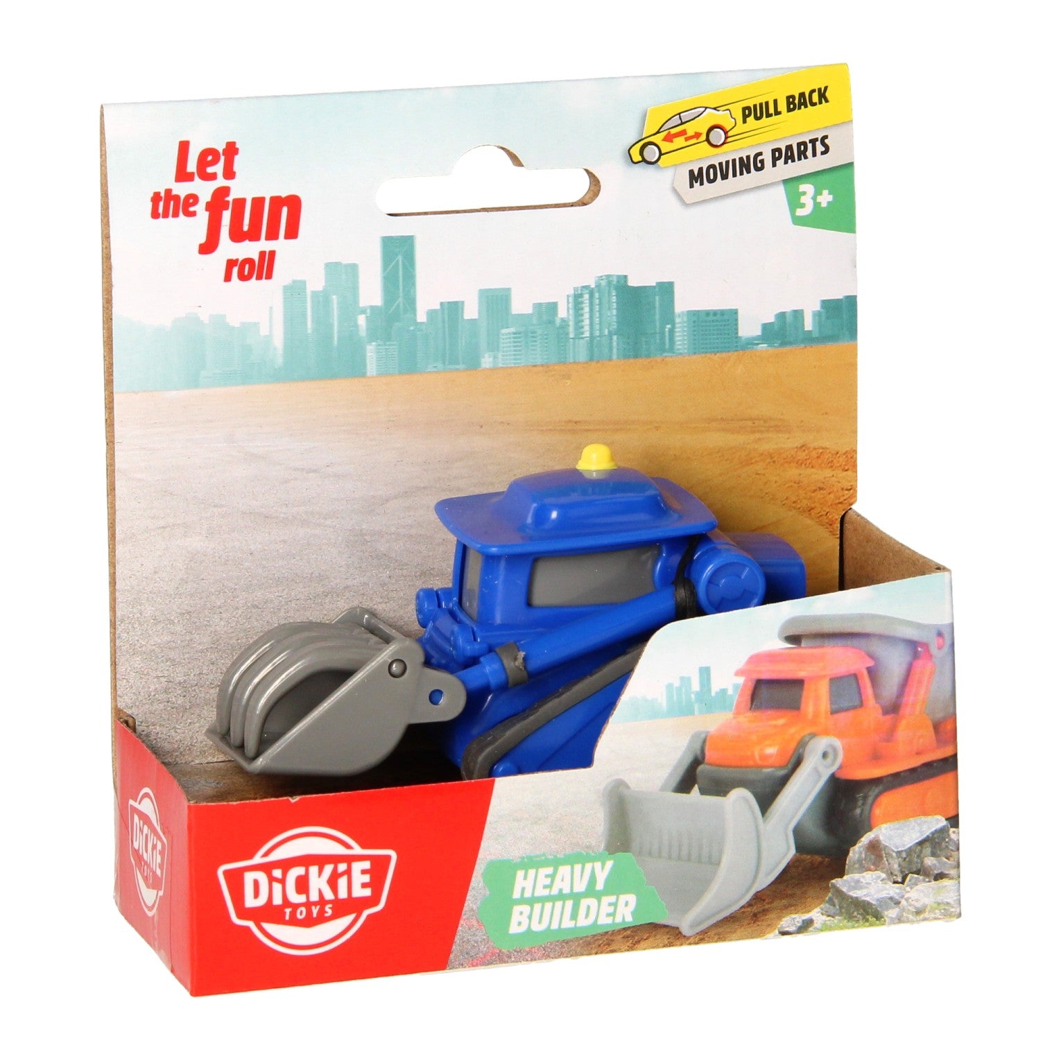 Dickie Heavy Pouch Work Vehicle blau