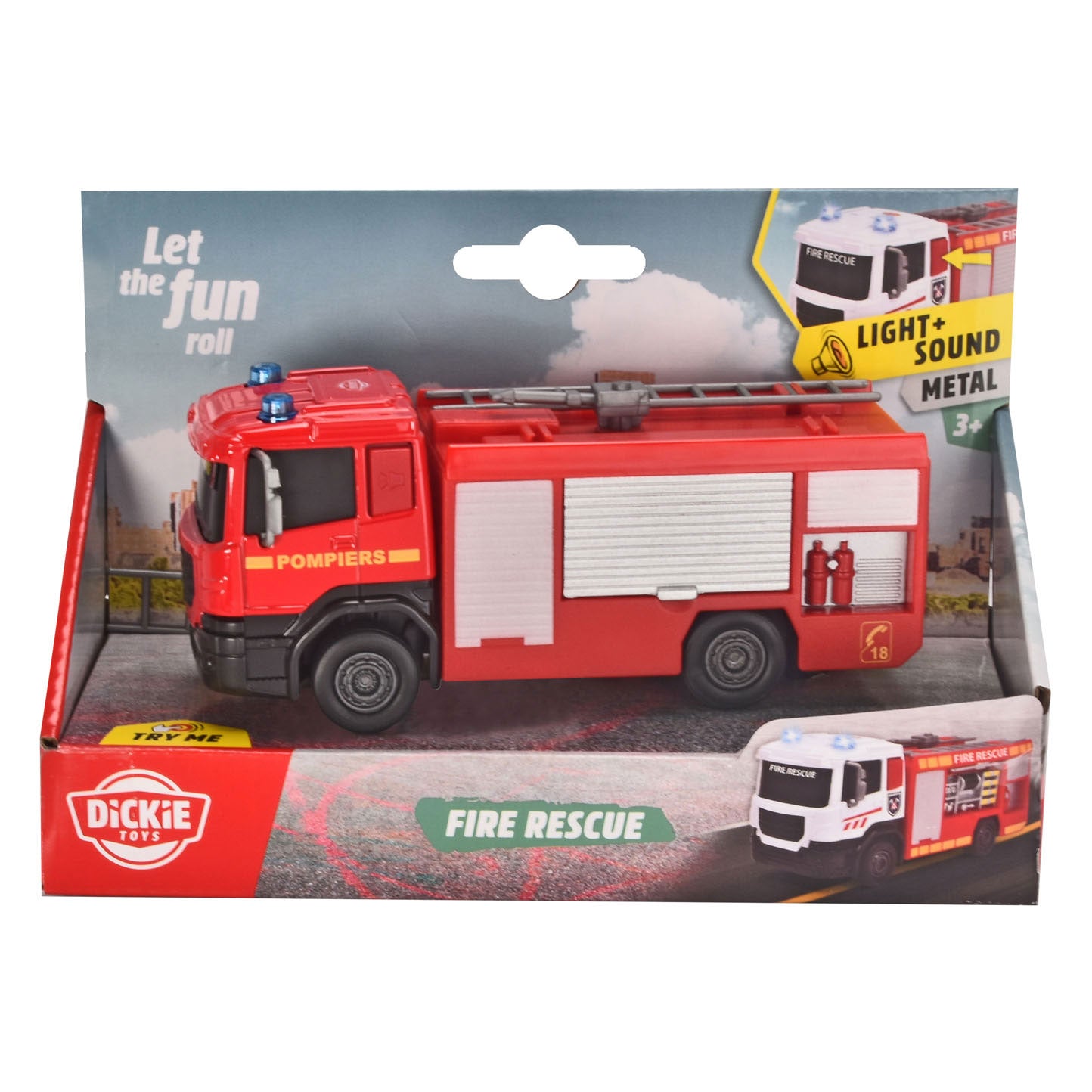 Dickie Fire Truck Metall