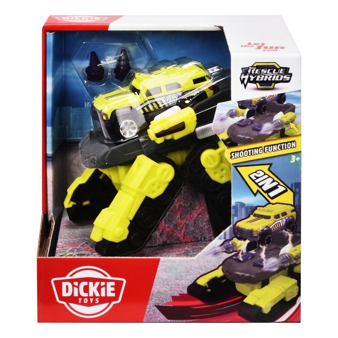 Dickie Spider Tank und Auto