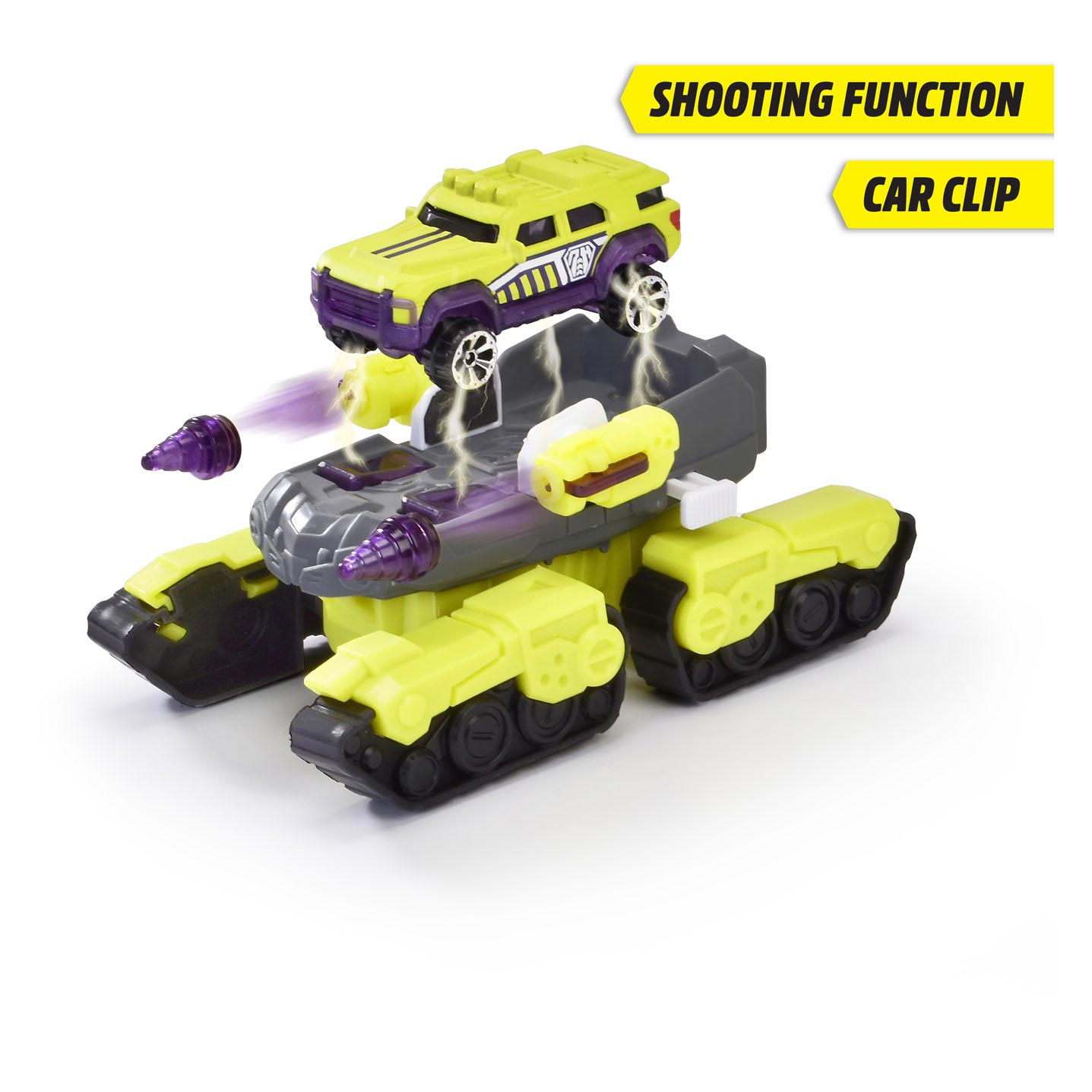 Dickie Spider Tank und Auto