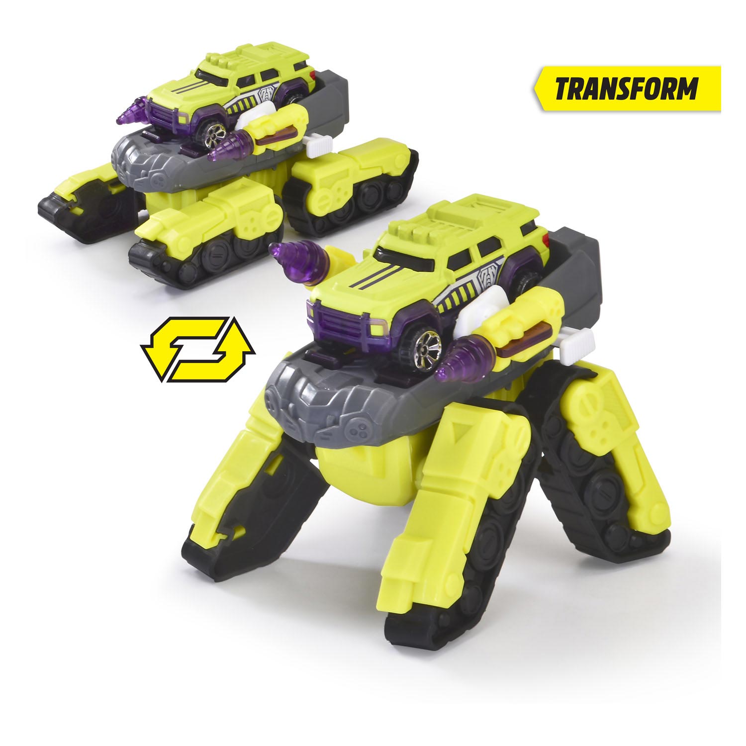 Dickie Spider Tank und Auto