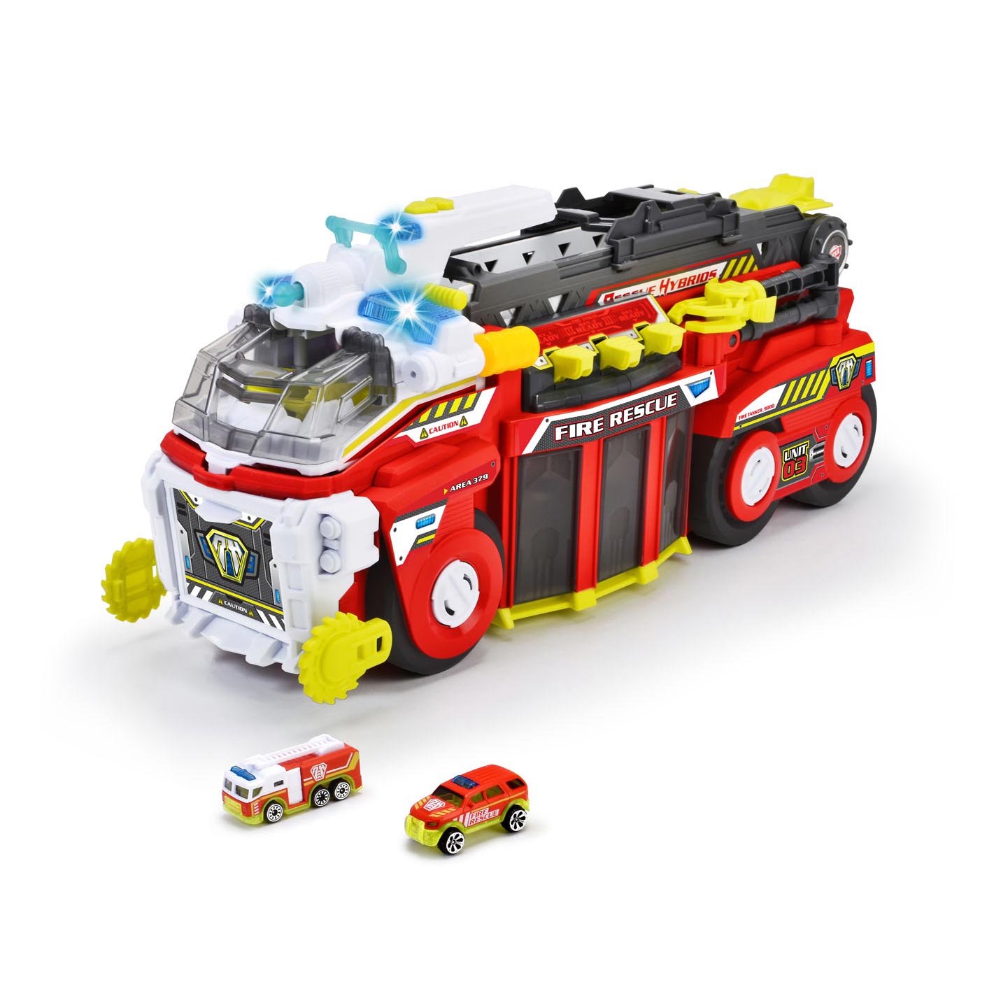 Dickie Fire Tanker Feuerwehr Speelset