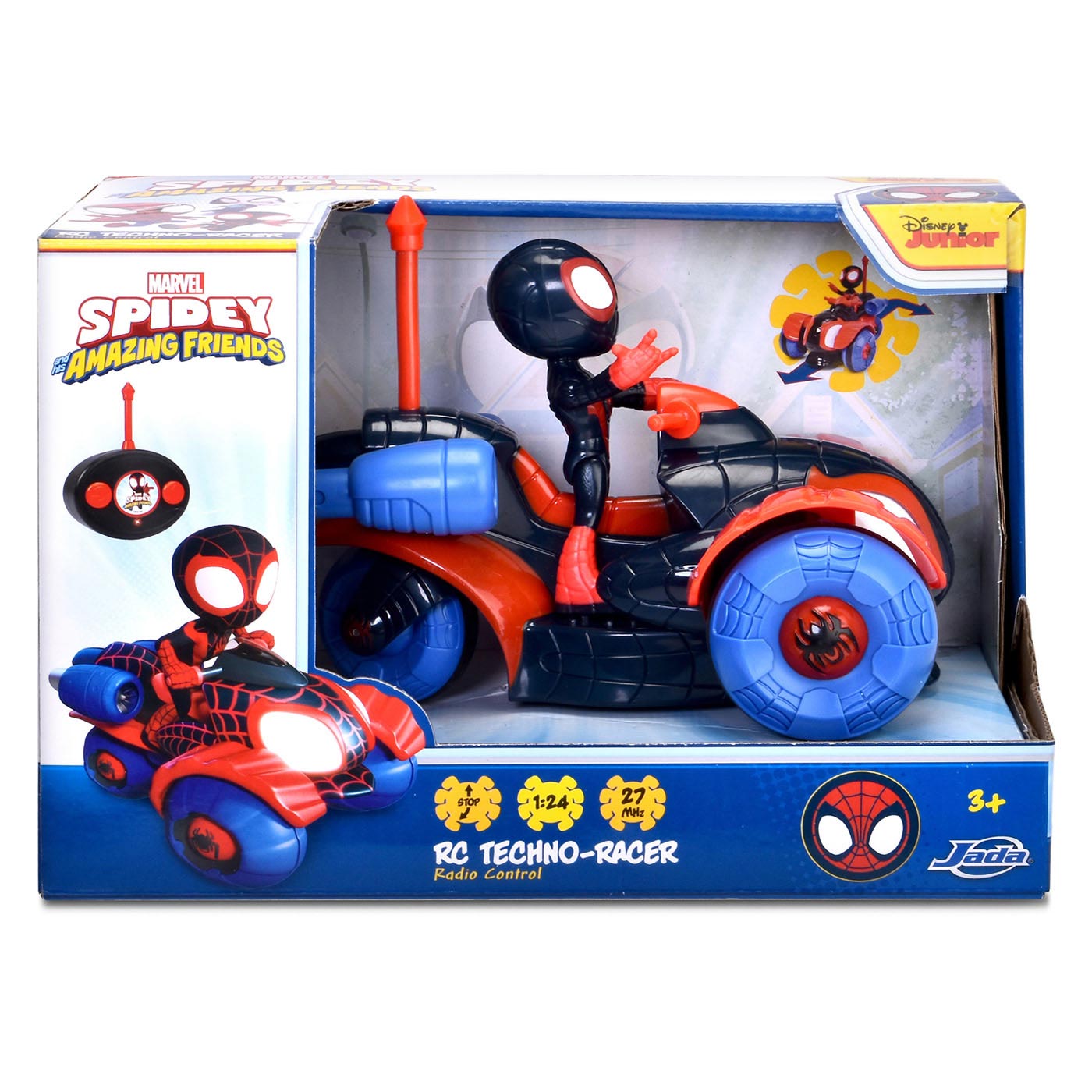 Jada RC Miles Morales Techno-Racer Lenkbares Auto