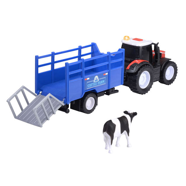Dickie Massey Ferguson Traktor mit Tieranhänger