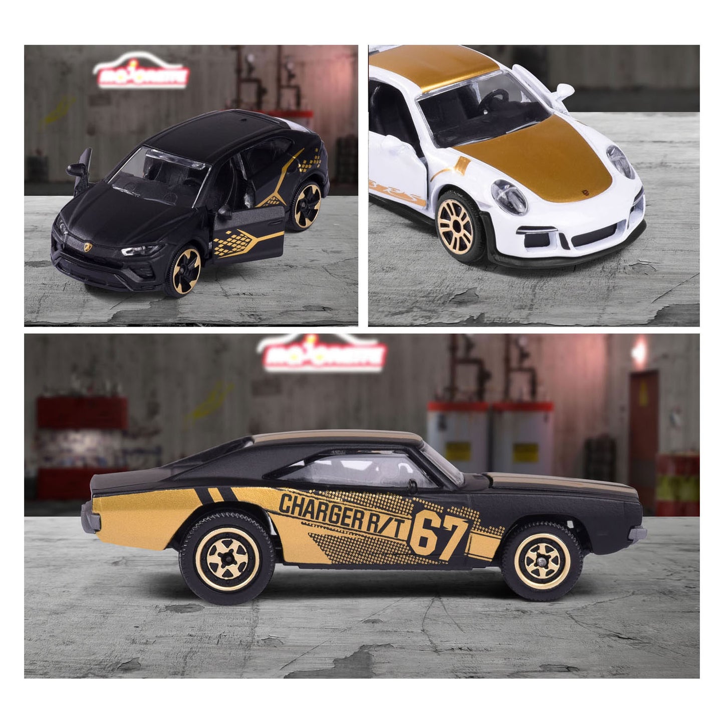 Majorette Limited Edition 9 Game Cars Giftpack, 13st.
