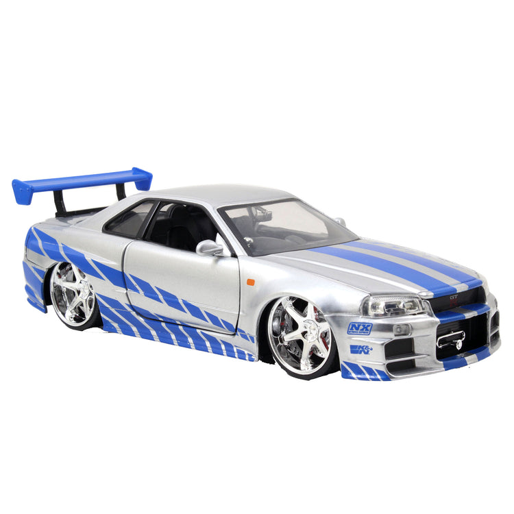 Jada Die Cast Fast Furious 2002 Nissan Skyline 1:24
