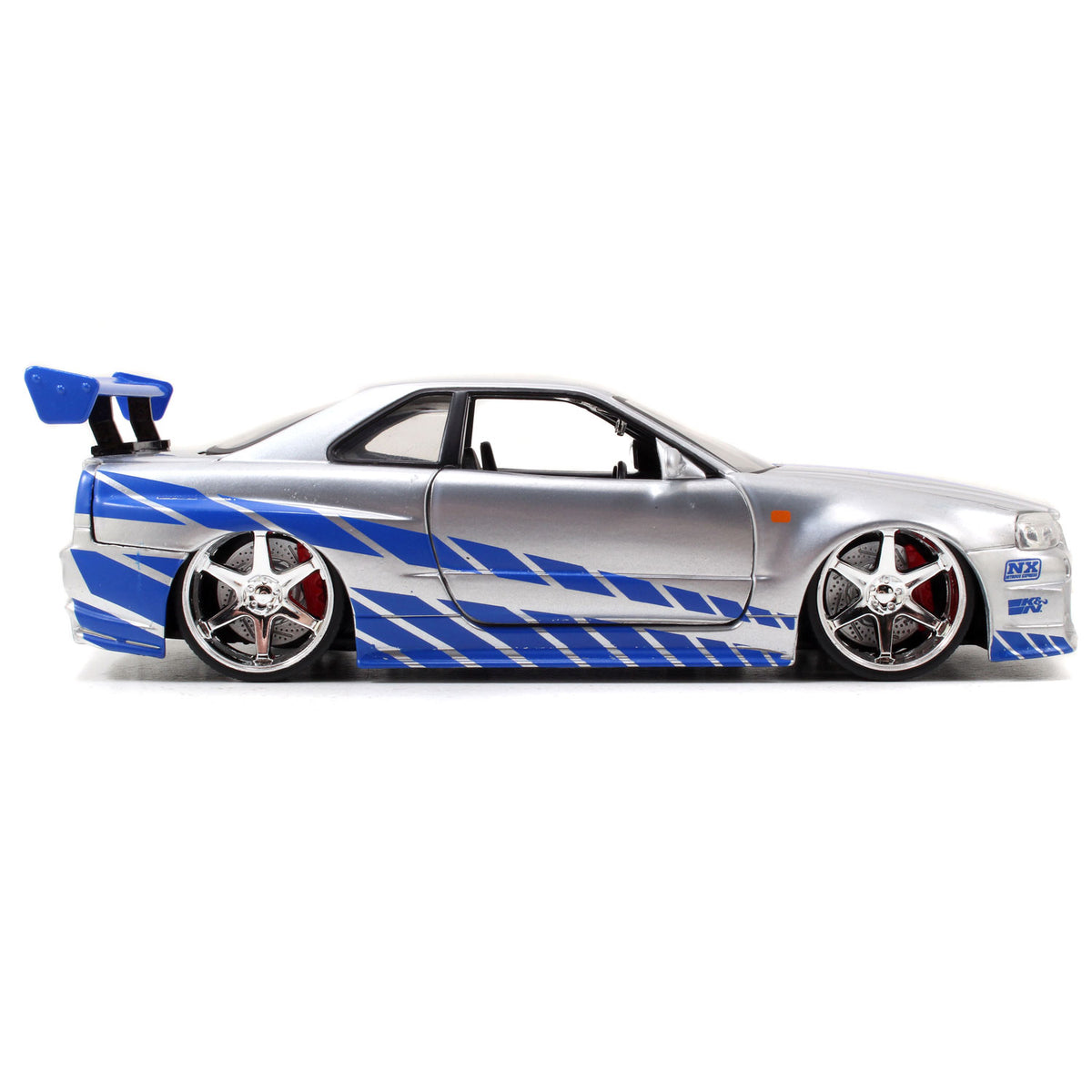 Jada Die Cast Fast Furious 2002 Nissan Skyline 1:24