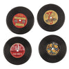 Ootb Kühlschrankmagnete LP 4,2x4,2cm 4er-Set