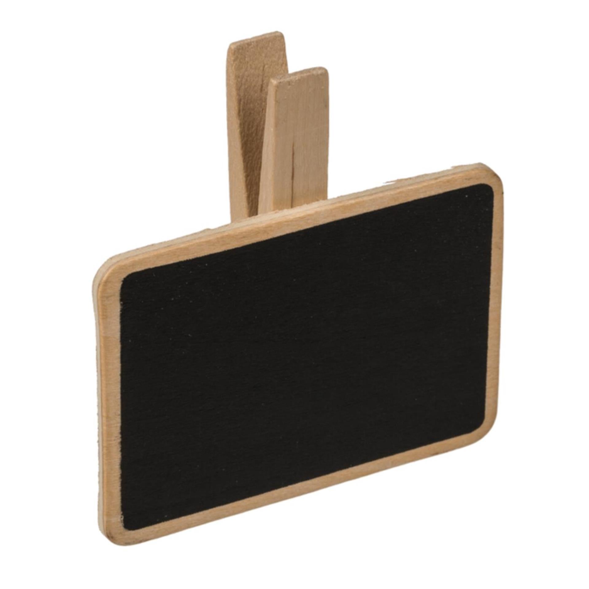 Ootb Holzschreibtafel mit Stift 7x7cm