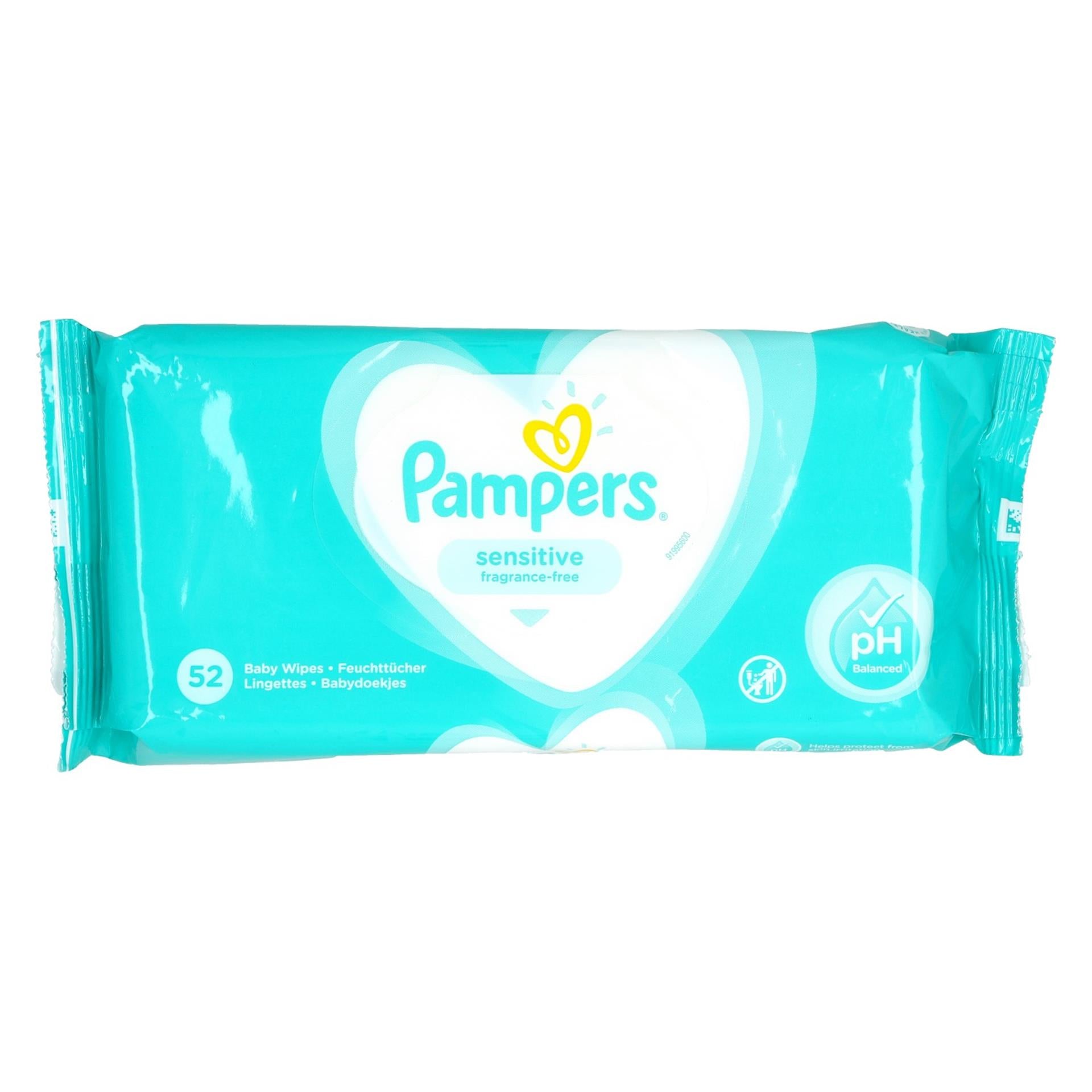 Pampers Babytücher 52 Stück sensitiv