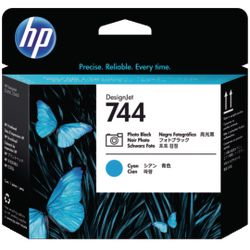 Druckkopf f9j86a nr744 HP Cyan Fotoschwarz