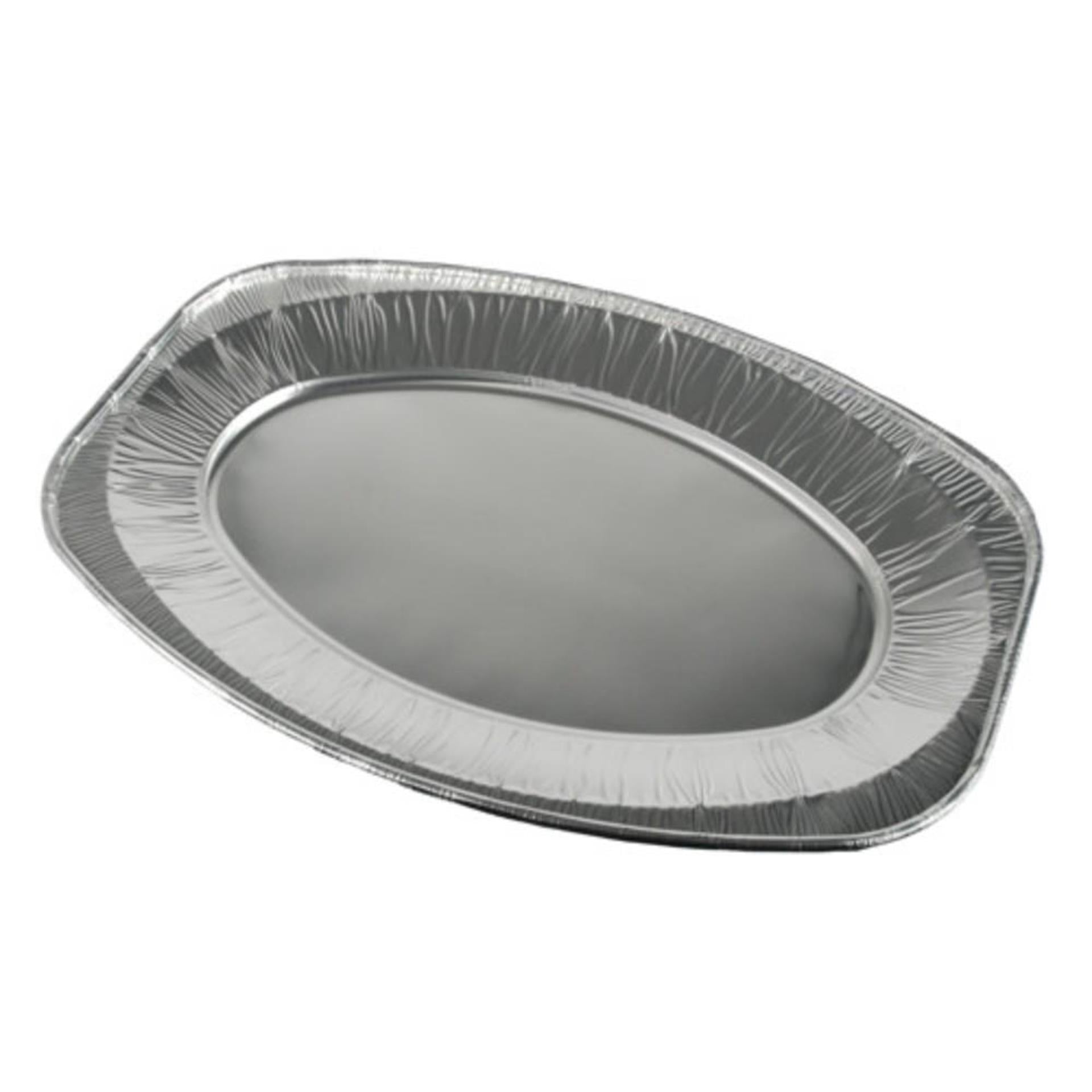 Papstar Servierschale Aluminium 33x23cm