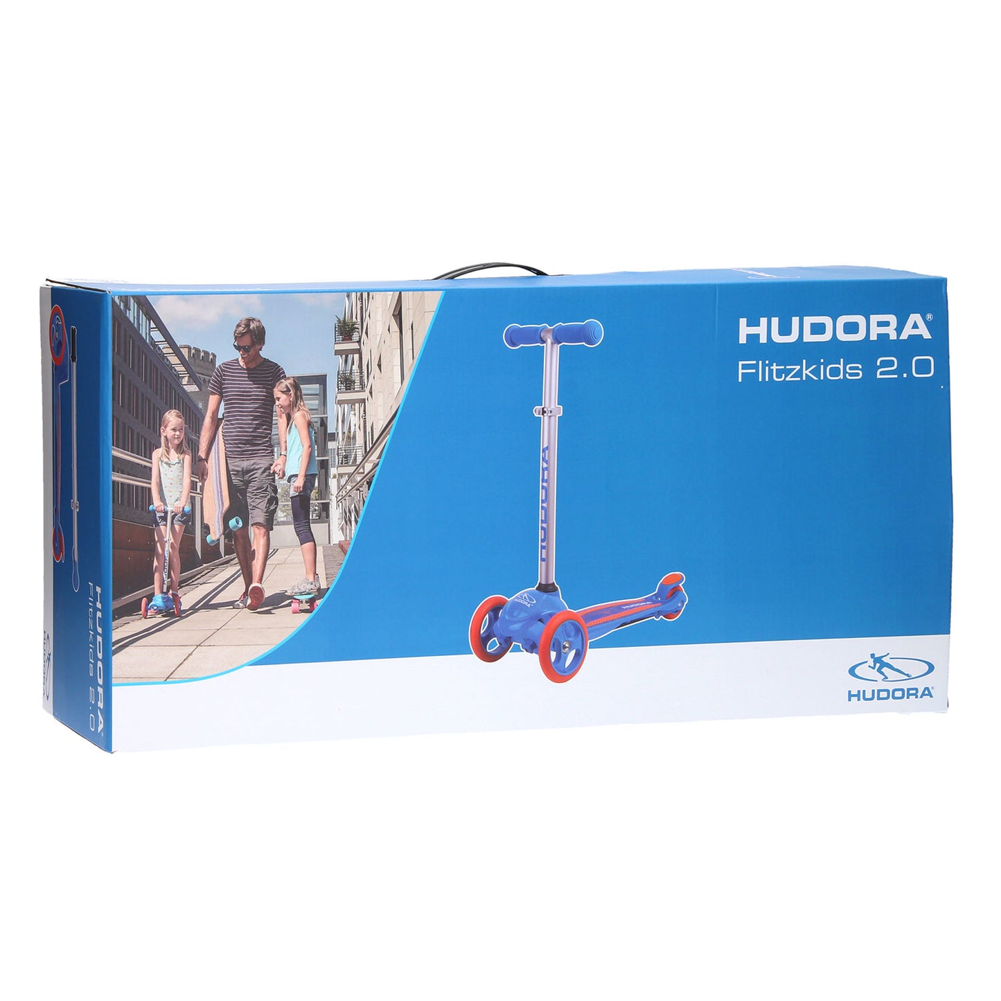 Hudora Flitzkids Schritt Blauw