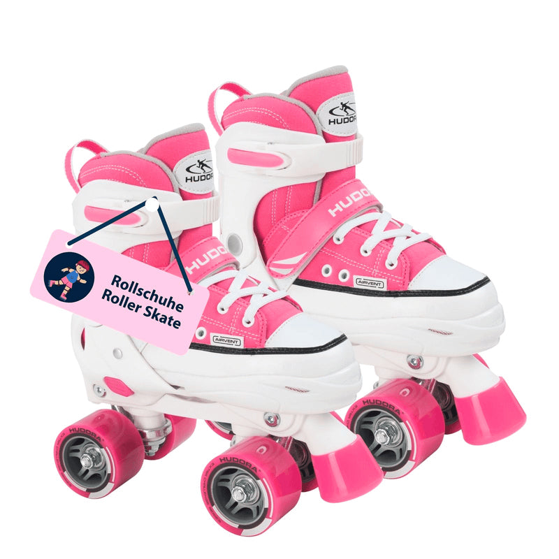 Hudora verstellbare Rollschuhe, Größe 36-39
