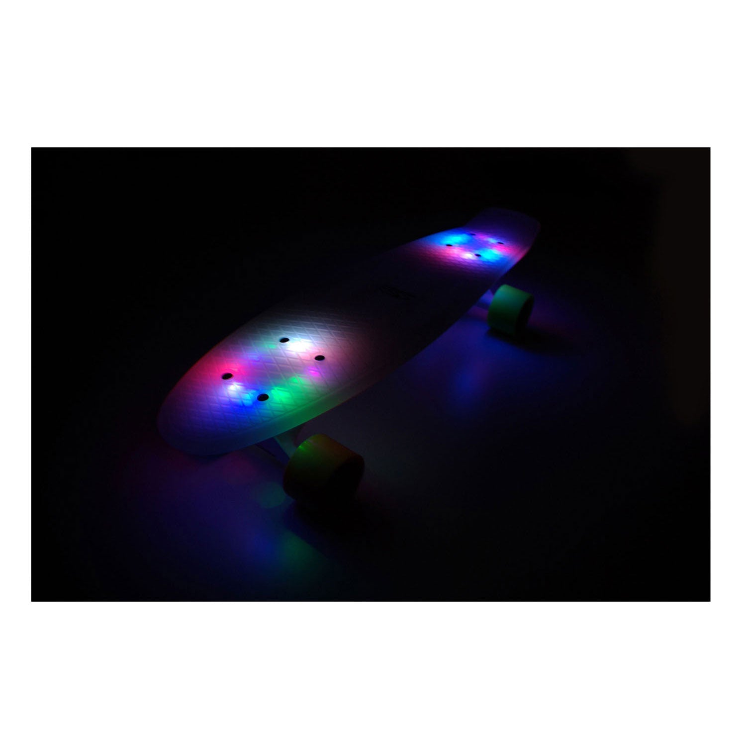 Hudora Skateboard Retro mit Licht