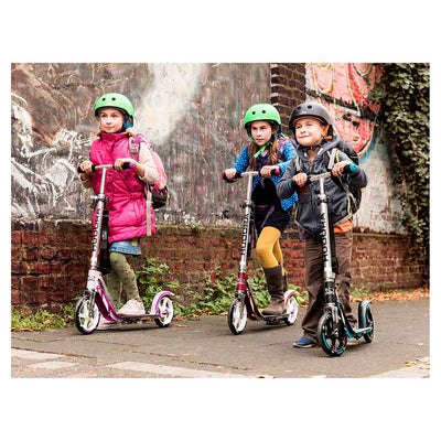 Hudora Scooter Big Wheel Step Rx205 - Schwarzrot