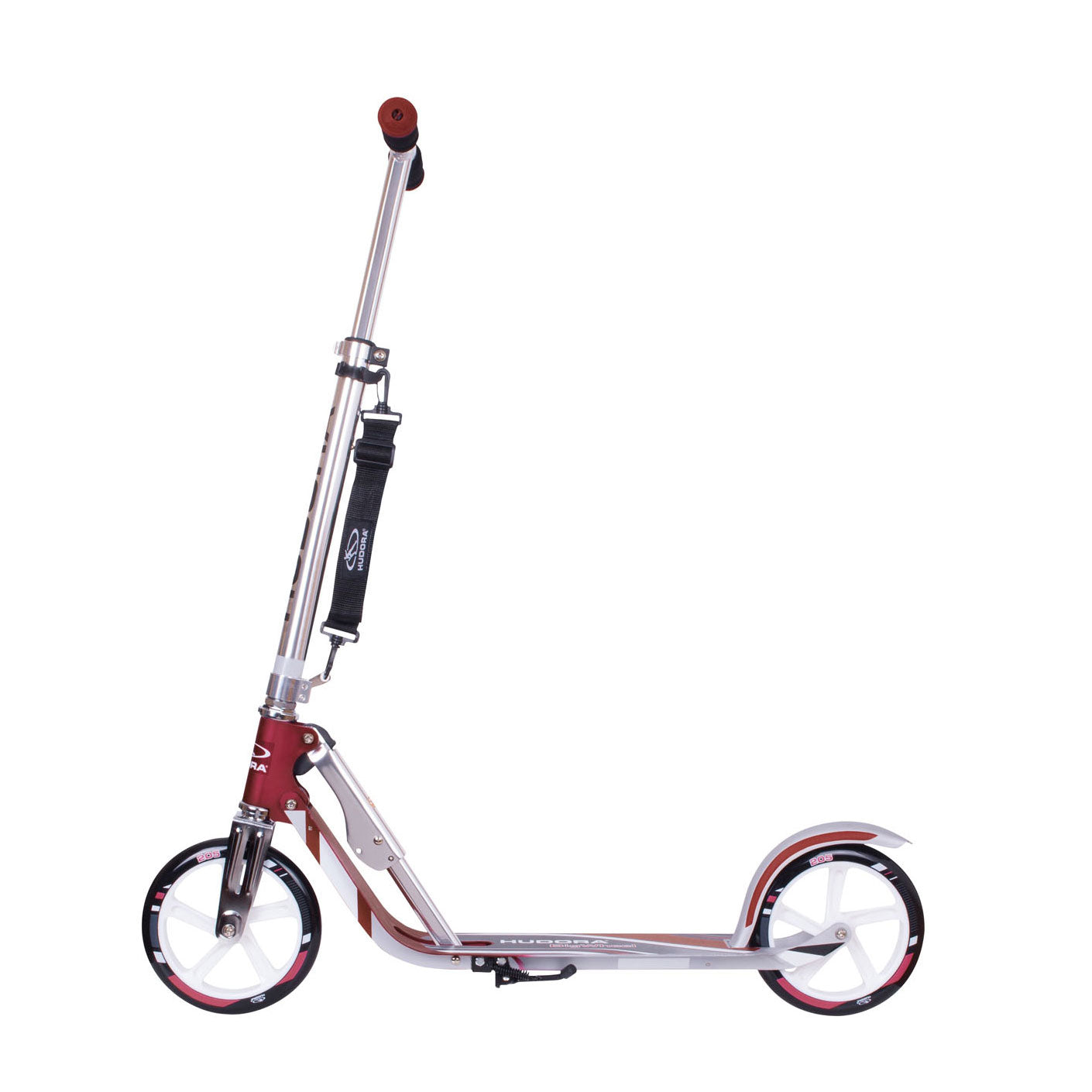 Hudora Scooter Wheel RX205 STEP Magenta Silber