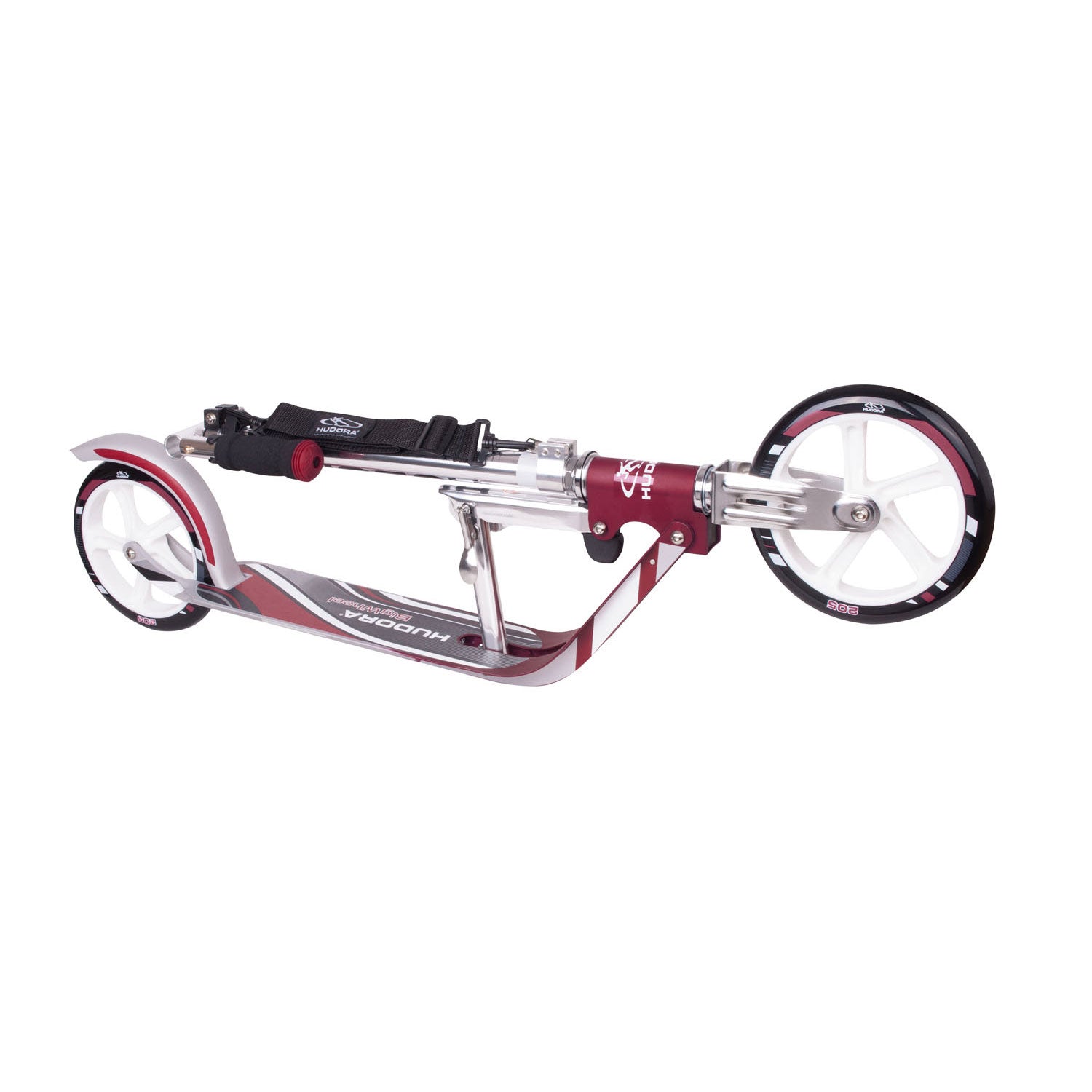 Hudora Scooter Wheel RX205 STEP Magenta Silber