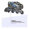 Hudora Skeelers Leon Blauw Black, Größe 37-40