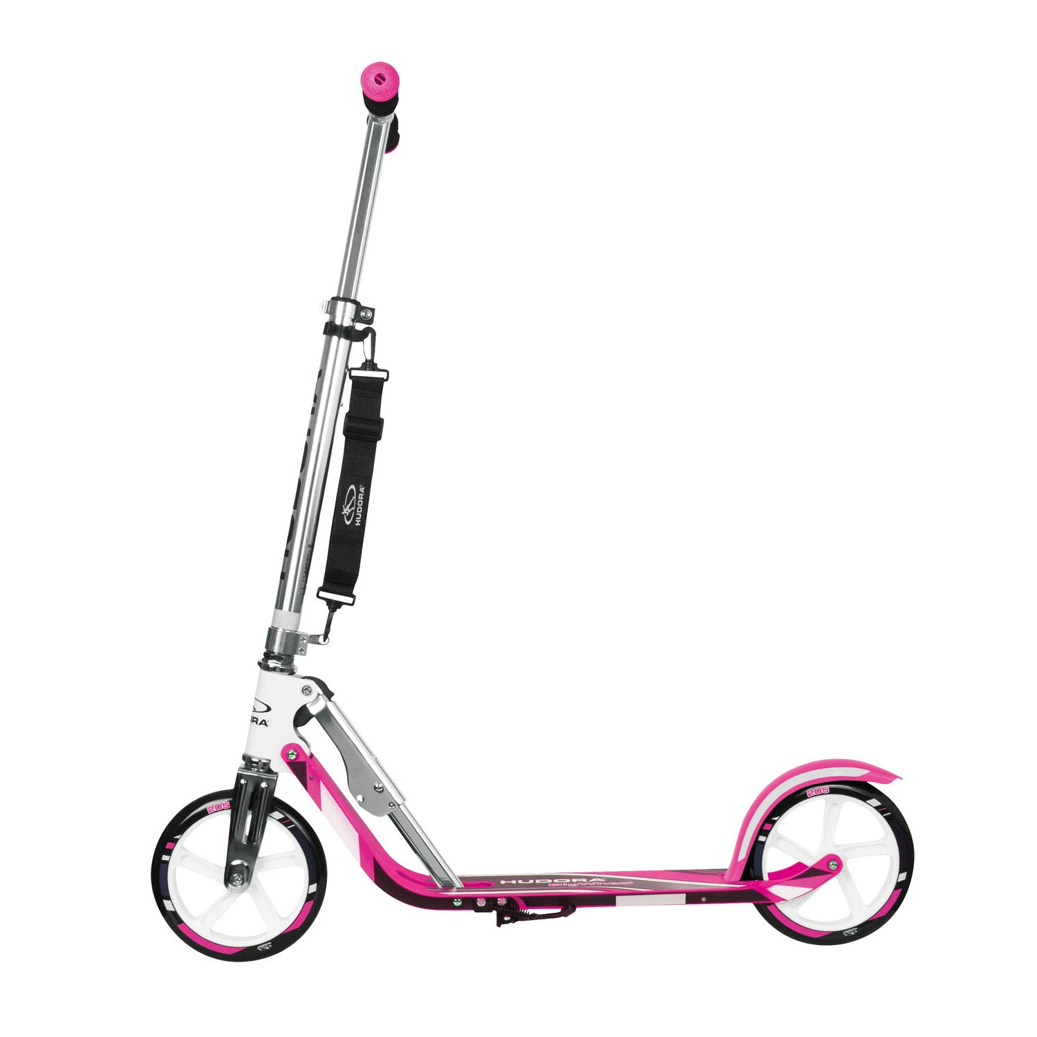 Hudora Scooter Big Wheel Step Rx205 - Weißrosa