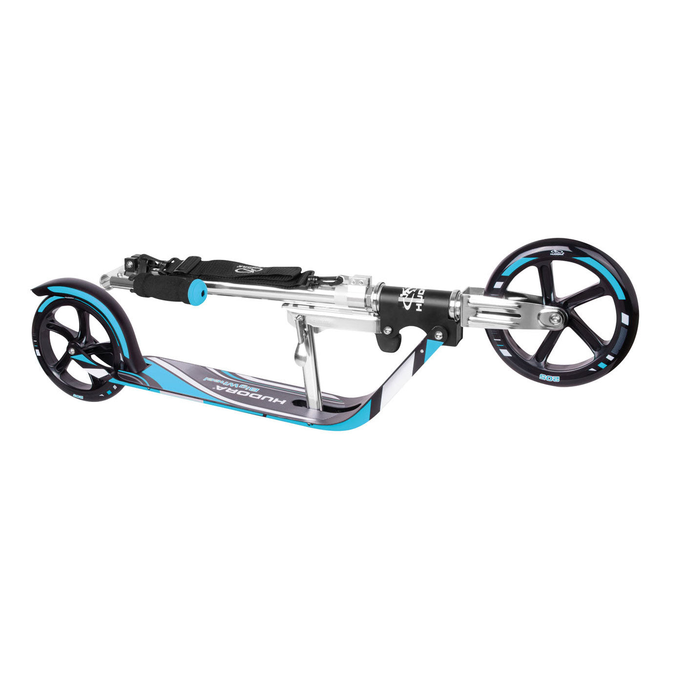 Hudora Scooter Big Wheel Step Rx205 - Schwarzblau