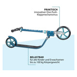 Hudora Hudora Rad Schritt 215 Roller Schritt Azurblau - afbeelding 5