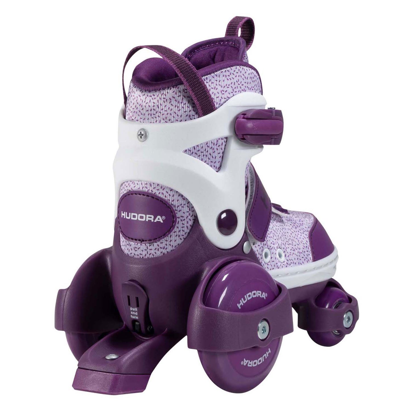 Hudora Rollschaatsen mein erstes Quad-lila, Größe 30-33