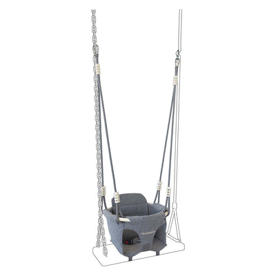 Hudora -Schaukelstuhl Kleinkind Gray