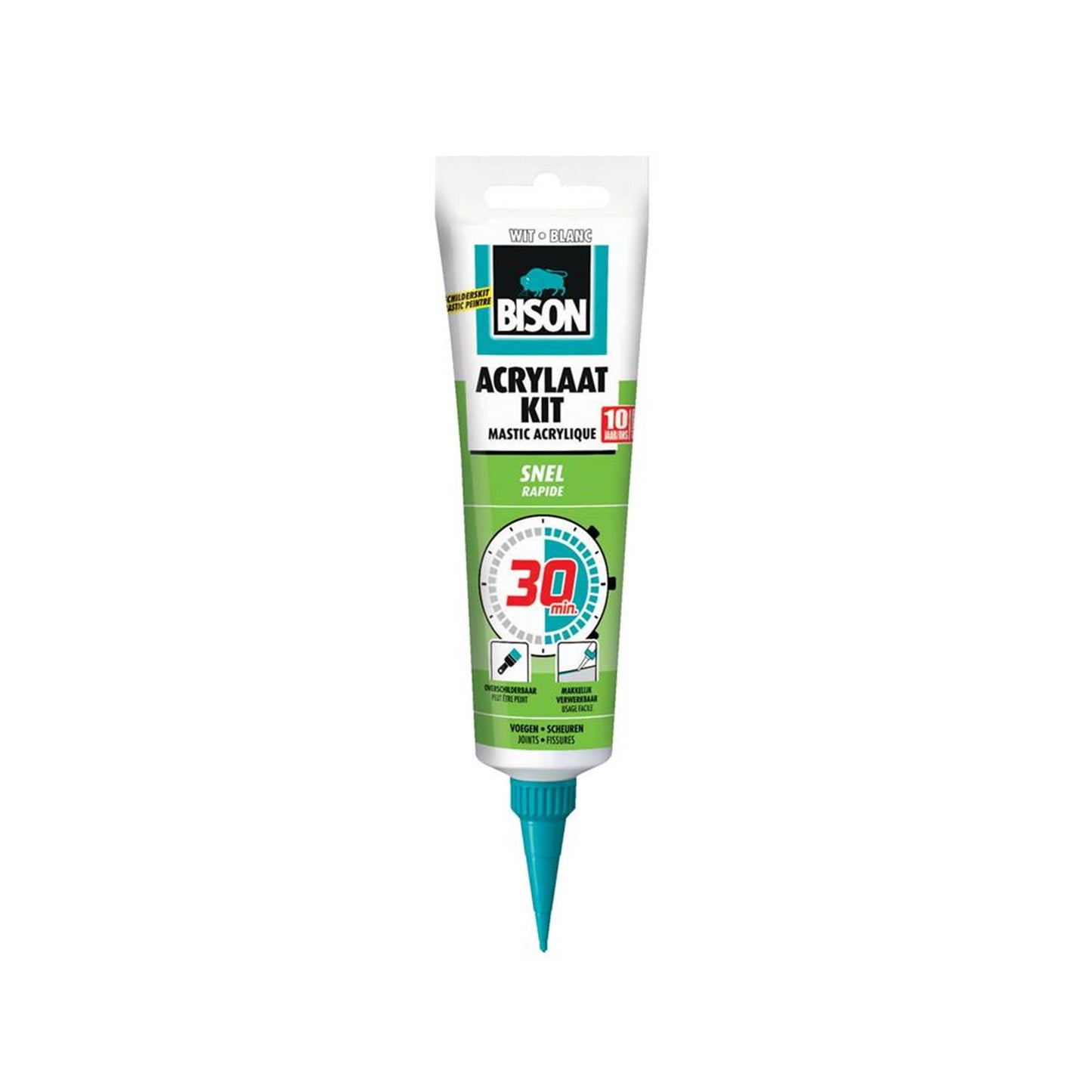Bison Acryl-Dichtstoff 30 Minuten weiß 150 ml