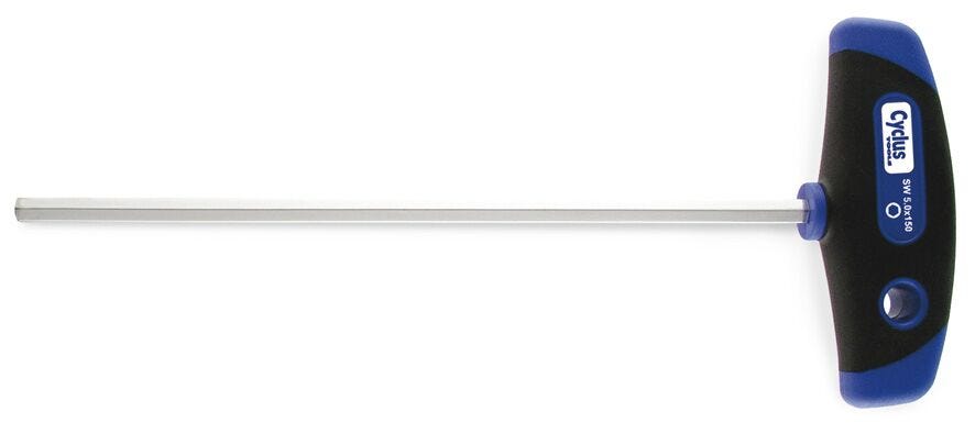 T-Griff Inbusschlüssel 5mm 150mm lang Cyclus 720557