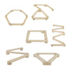 RC-Holzwaage-Set, 15-teilig.
