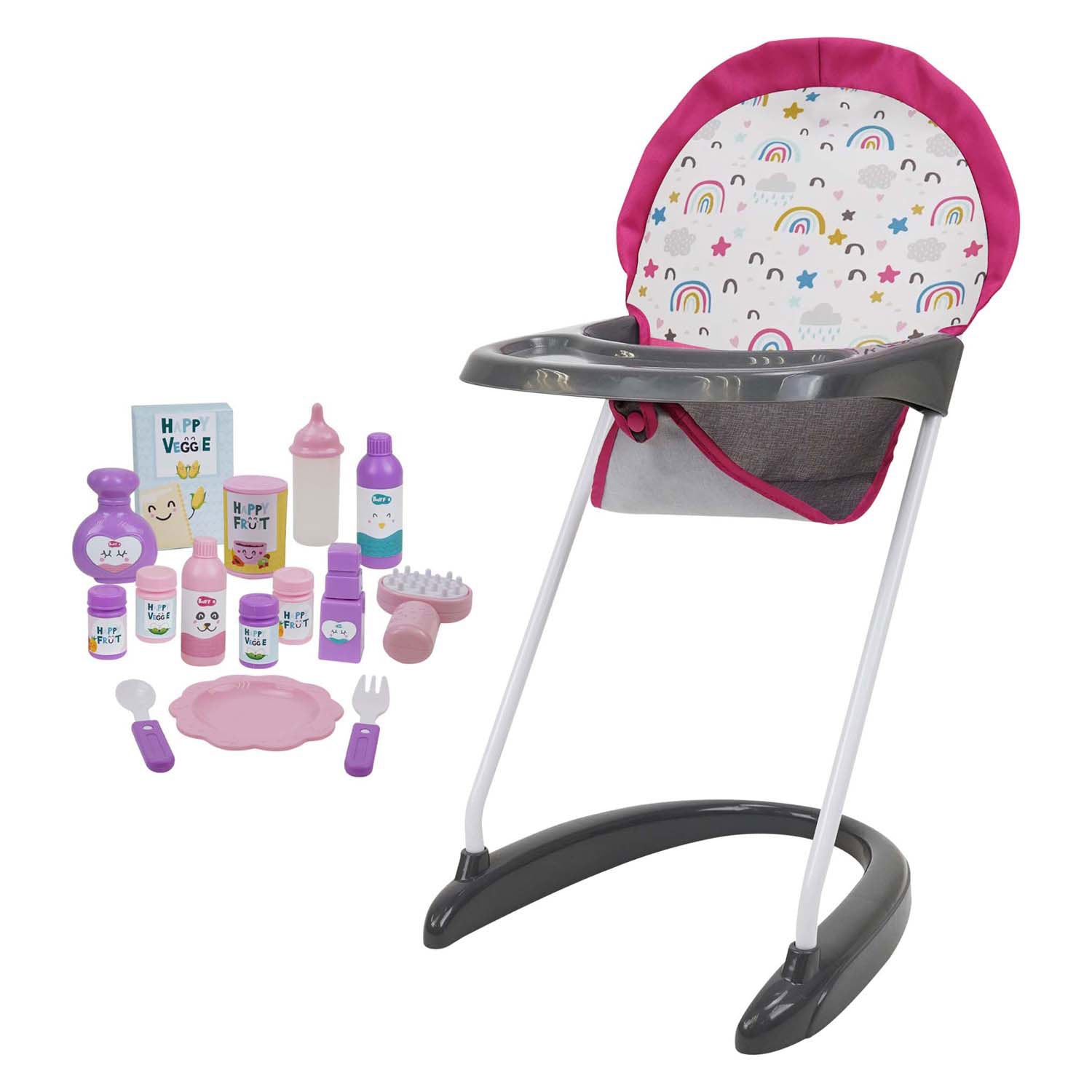 Dolls Play Set REGENBOOG, 21DLG.