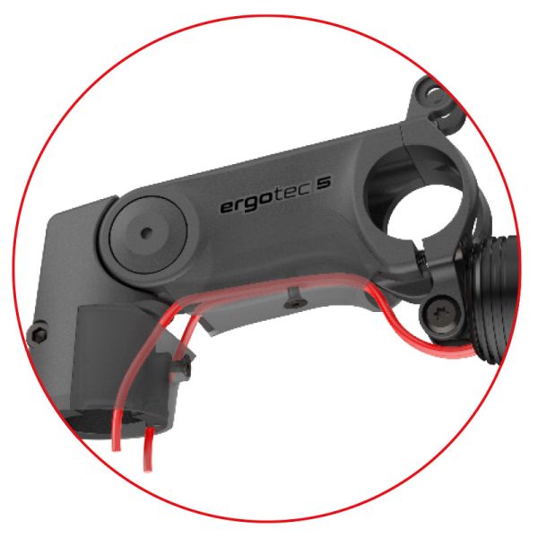 ERGOTEC STEM AVOE SEPIA XL FI Ø28.6mm 90 mm Ø31.8mm Schwarz