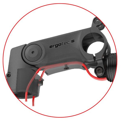 ERGOTEC STEM AVOE SEPIA XL FI Ø28.6mm 90 mm Ø31.8mm Schwarz