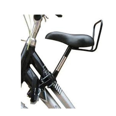 Sattel-Kindersitz auf Schlauch-Damenfahrrad