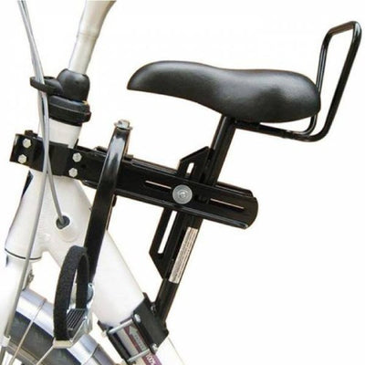 Sattel-Kindersitz auf Schlauch-Damenfahrrad