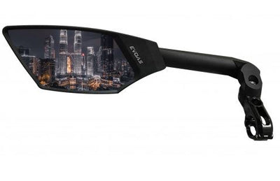 Evoas Spiegel E-Bike Luxus schwarz links + rechts verstellbar