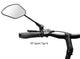 Crampe Folding Mirror KF Sport schwarz