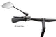 Crampe Folding Mirror KF Cross Black