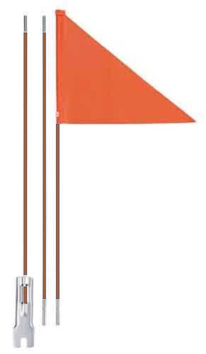 Flagge Sicherheit orange