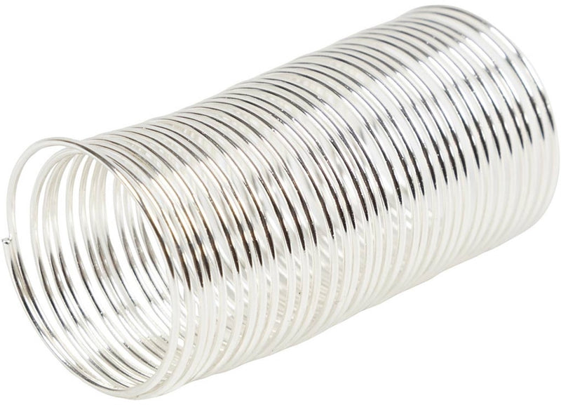Creativ Company Schmuckdraht, Stärke 1 mm, versilbert, 2,50 m 1 Karton