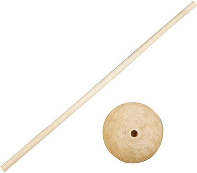 Creativ Firmenstab mit Sockel, H: 30 cm, T 6,5 cm, Lochgröße 8 mm, 5 Set 1 Box