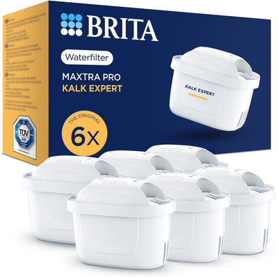 Brita - Wasserfilterkanne - Marella Cool - 2,4l - Weiß - inkl. 2 Maxtra Pro All-in-1-Filterkartuschen – Vorteilspack