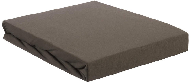 Beddinghouse – Jersey – Topper-Spannbettlaken – 160 x 220 cm – warmes Grau