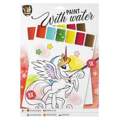 Kreative Handwerksgruppenmalerei mit Wasserthema, 12dlg.